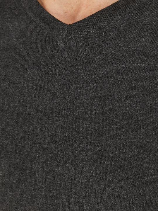 Actual product image Jack & Jones Pullover Strickpullover mit V-Ausschnitt JJEEMIL KNIT V-NECK - 5060 (M)