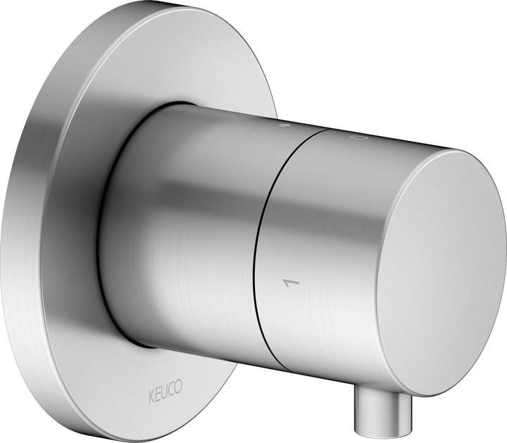 Image du produit Keuco IXMO Vanne d'inà encastrer pour 2 consommateurs avec poignée Comfort, avec arrêt, rosace ro