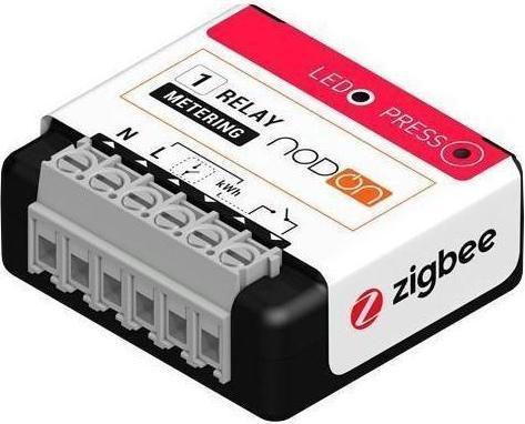 Productafbeelding NodOn Zigbee aan/uit module 16a droog contact + verbruiksmeting