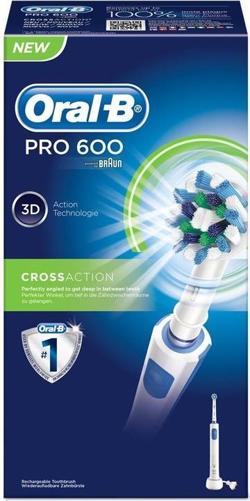 Image du produit Braun Pro 600 Cross Action (Brosse à dents oscillo-rotative)