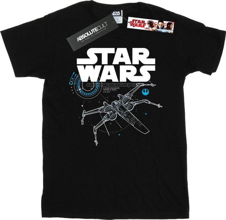 Star Wars The Last Jedi XWing TShirt Jungen