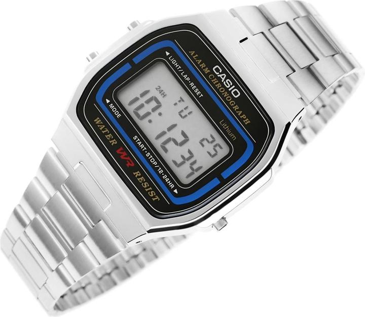 Produktbild Casio Vintage A164wa-1ves (Digitaluhr, Chronograph, 36.80 mm)