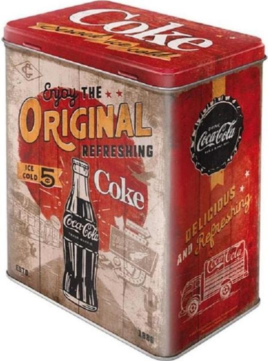 Produktbild Nostalgic-Art Merchandising Vorratsdose Coca-Cola 3 l, Braun/Orange/Rot (3 l)