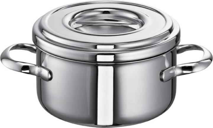 Image du produit Schulte-Ufer Marmite à frire en acier inoxydable Romana (16 cm, Cocotte + faitout, Acier inoxydable)