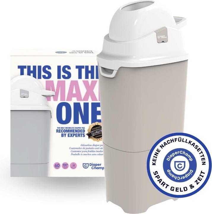 Actual product image Diaper Champ DiaperChamp One Maxi nappy pail