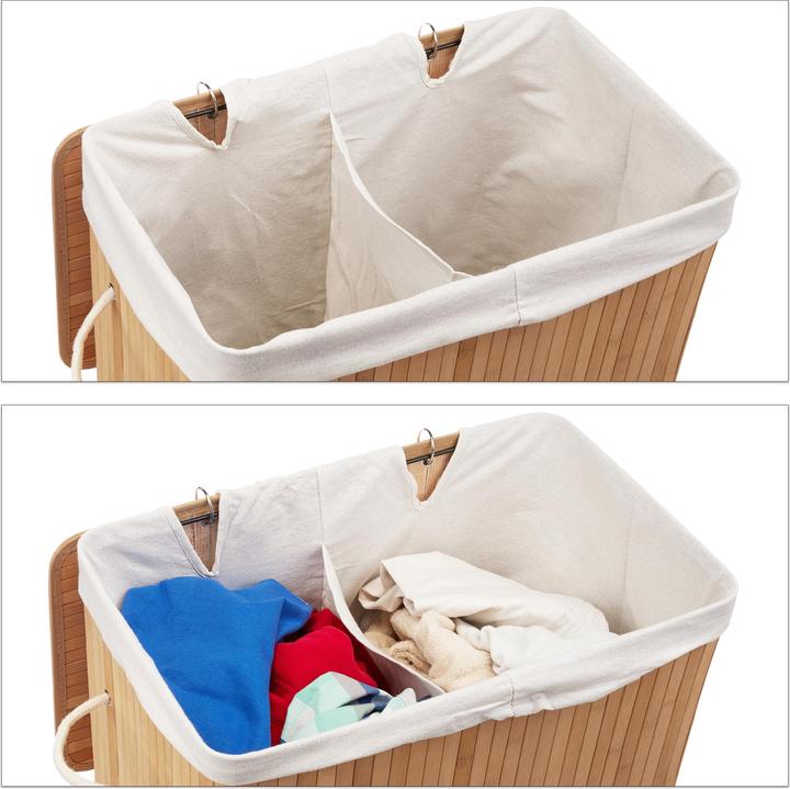 Actual product image Relaxdays Wäschekorb (95 l)