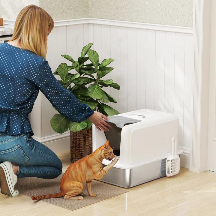 Produktbild PawHut Katzentoilette (Katzenklo geschlossen)