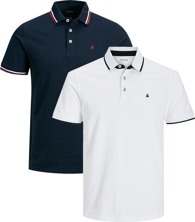 Jack & Jones 2er Pack Paulos - Slim Fit Poloshirt