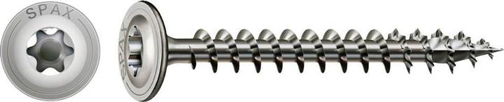 Actual product image Spax Plate head screw R 88193 w.point/T-STAR TG 8 x 50/46-T40 A 2 (50 Screws per piece)