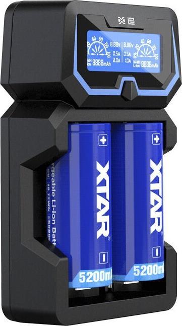 Actual product image Xtar X2 Charger (1 pcs., AAA, AA, Rechargeable battery)
