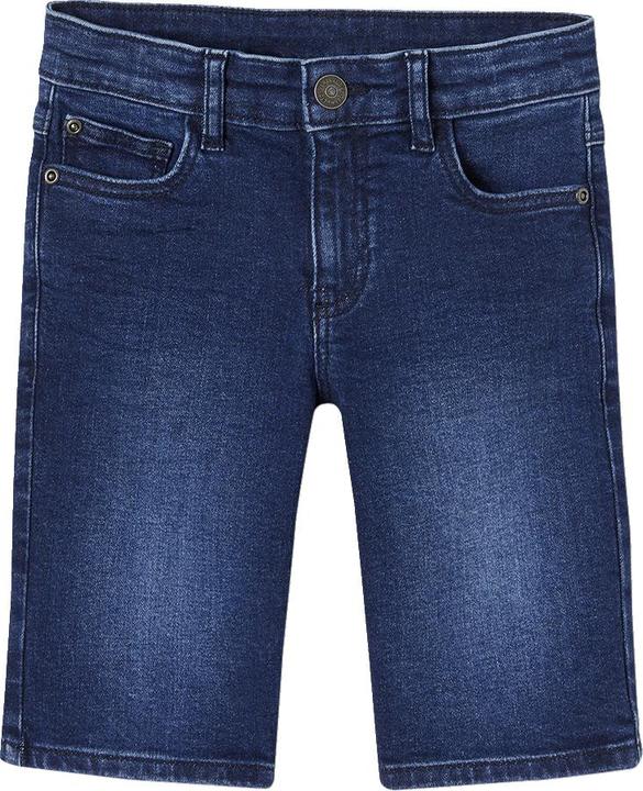 Produktbild Vertbaudet Jungen Jeansshorts BASIC Oeko-Tex, Bundweite verstellbar (140)