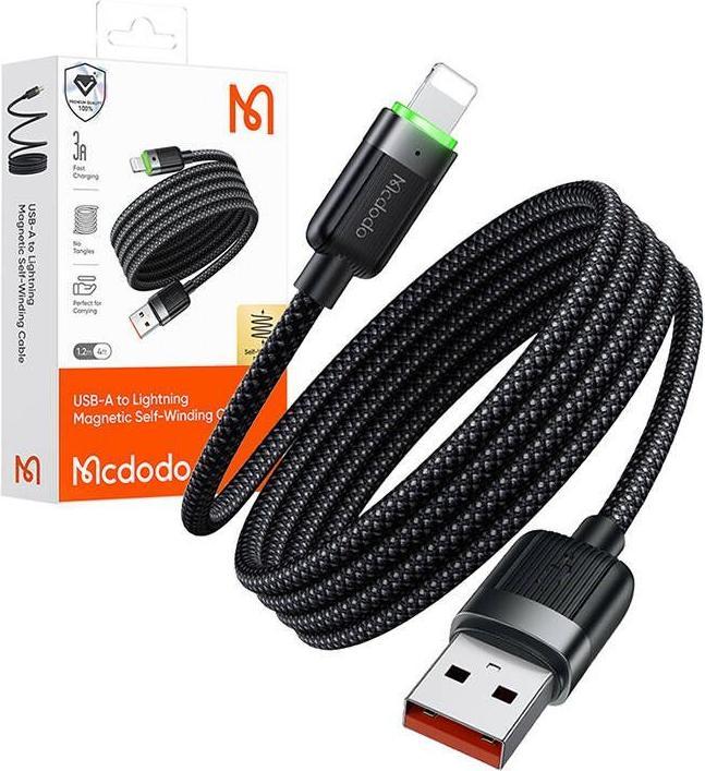 Immagine prodotto Mcdodo CA-6000 Cavo da USB-C a Lightning, 3A, a carica automatica (1.20 m, USB 3.0)