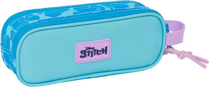 Image du produit Lilo & Stitch Trousse double multi-usages bleu hawaïen 21 x 8 x 6 cm