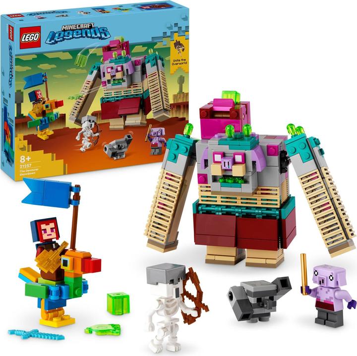 Image du produit LEGO 21257 L'épreuve de force avec le Dévoreur (21257, LEGO Minecraft)