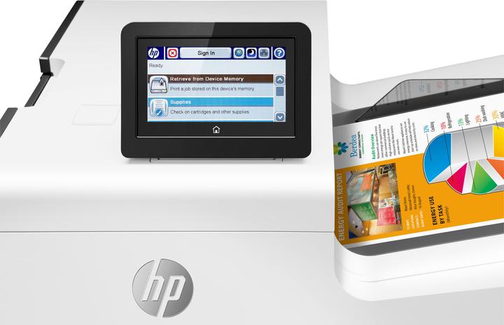 Produktbild HP PageWide Ent Clr 556dn (Tintenpatrone, Farbe)