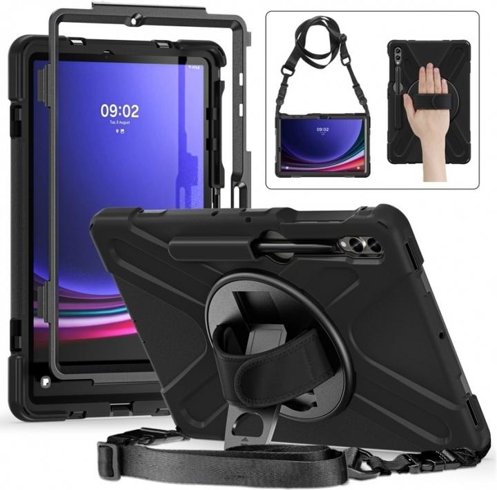 Produktbild Insmat 652-1294 tablet case (10.9") Cover Black (Galaxy Tab S9 FE)