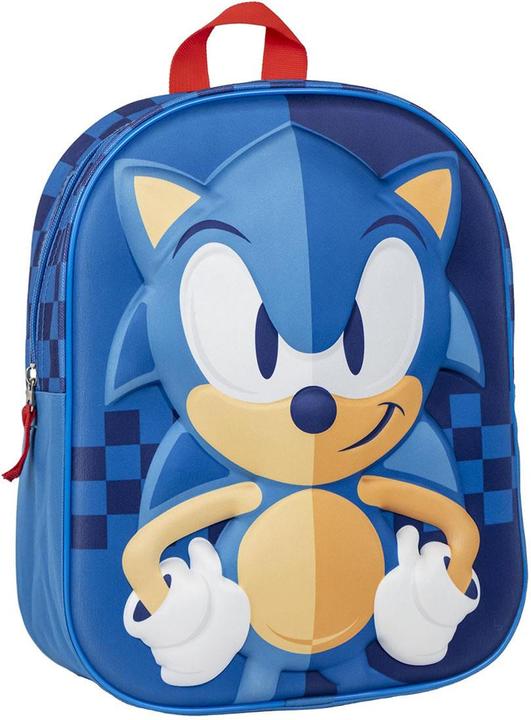 Jakks Pacific Schulrucksack Sonic Blau 25 x 31 x 10 cm