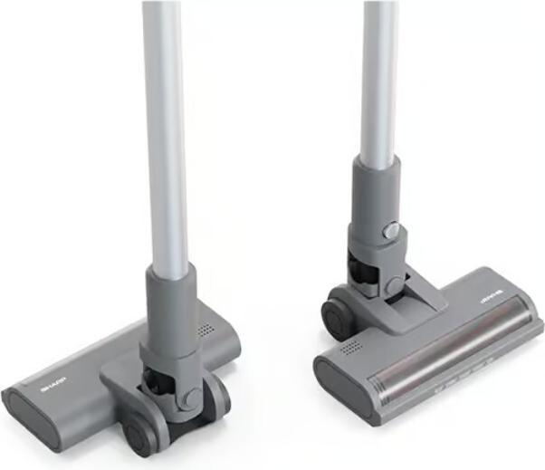 Actual product image Sharp Cordless hoover VC-SV20AEU-S, silver, 250 W, dual battery