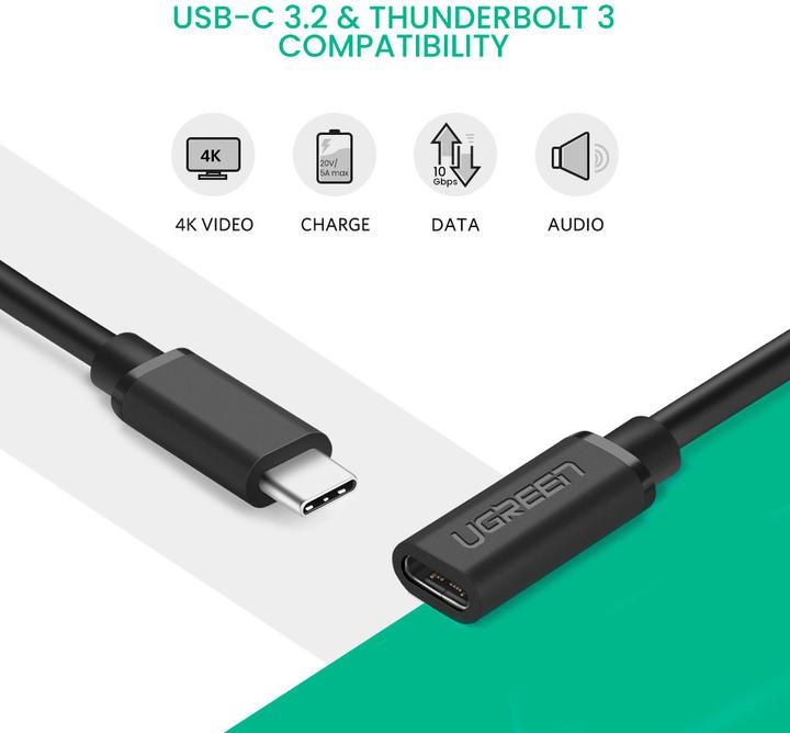 Immagine prodotto Ugreen USB C – USB-C (0.50 m, USB 3.2 Gen 1)