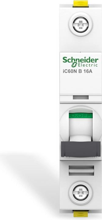 Productafbeelding Schneider Electric Acti9 iC60N MCB 1-polig 16A Curve B