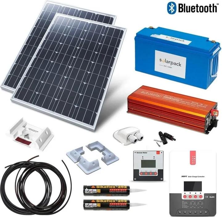 Autosolar Sistema solare (670 W)