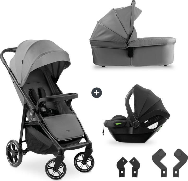 Actual product image Hauck Shop N Care Trio Set Grey
