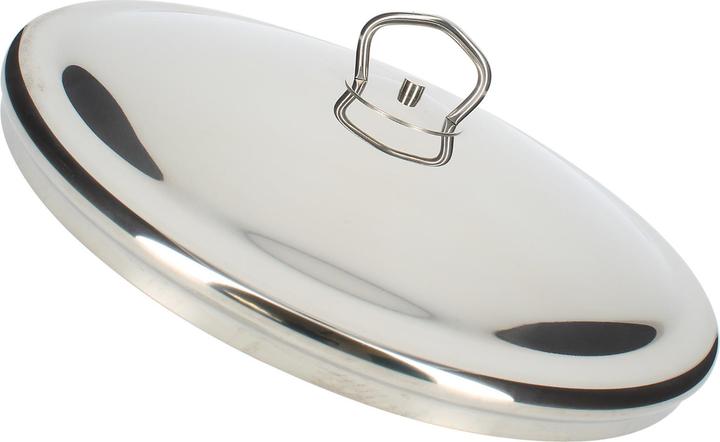 Produktbild Cheffinger Kochtopf 32 cm mit Deckel aus Edelstahl (32 cm, Kochtopf, Edelstahl)