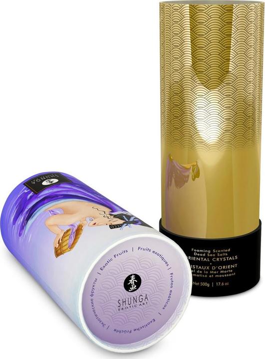 Actual product image Shunga Oriental Crystals Bath Salts Exotic Fruits 500 gram (Bath pearls)