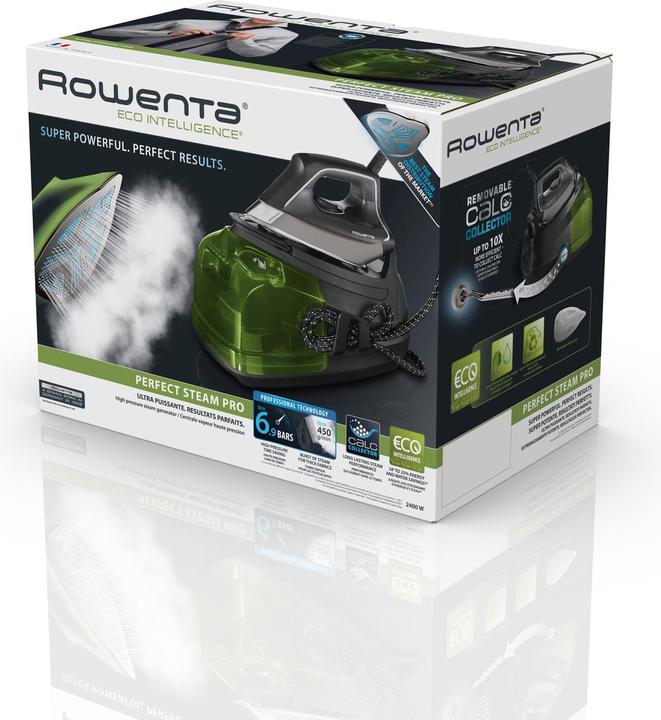 Image du produit Rowenta DG8626F0 Centrale vapeur Micro-vapeur 400 HD Plaque de base laser (2400 W, 450 g/min)