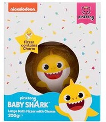Produktbild Fragrances For Children Baby Shark Bath Fizzer Yellow (Badekugeln)