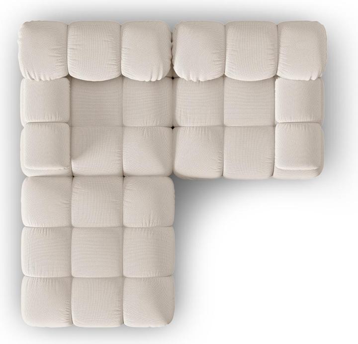 Actual product image Micadoni Modular Sofa, "Bellis", 3 Seats, 188x188x70Made in Europe (2 person sofa, 3-seater, 4-seater)