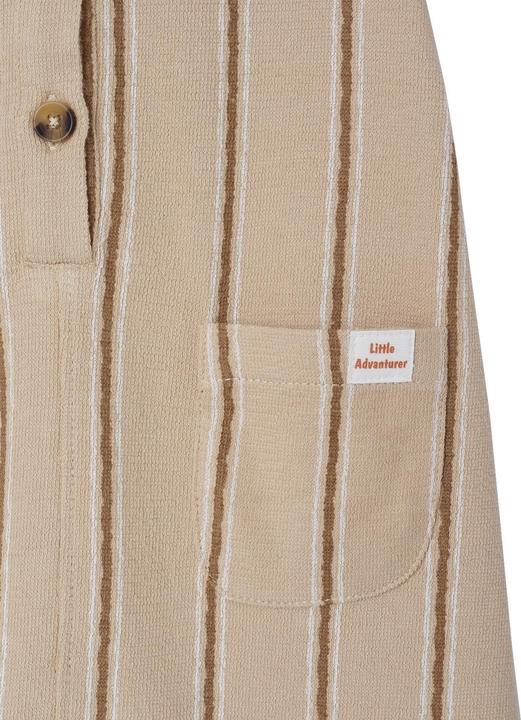 Produktbild Vertbaudet Bio-Kollektion: Baby Overall aus gestreiftem Strick (104)