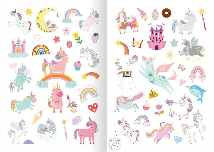 Produktbild Mein Einhorn-Stickerheft