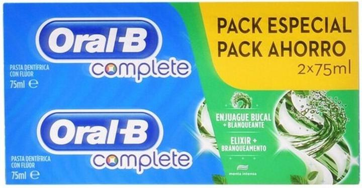 Oral-B Complete Dentifrico Enjuage + Blanqueante Lote 2 x 75 ml (75 ml)
