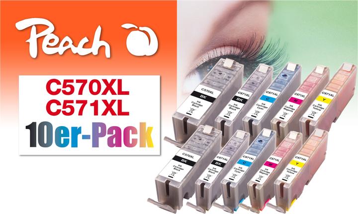 Produktbild Peach Pgi-570xl, Cli-571xl (M, C, Y, BK)