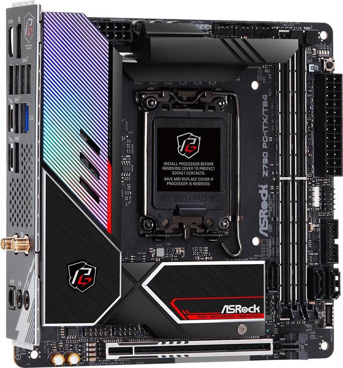 Produktbild AsRock Z790 Phantom Gaming-ITX/TB4 (LGA 1700, Intel Z790, Mini-ITX)