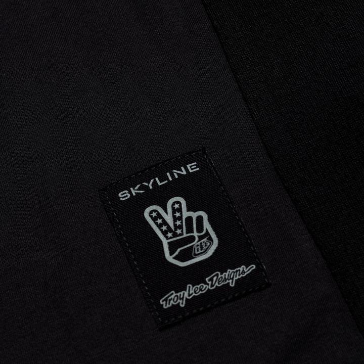 Actual product image Troy Lee Designs Skyline LS Ride Tee, Signature, black, M (M)