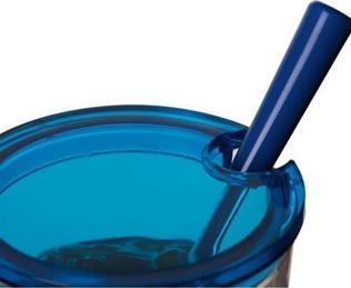 Produktbild Montana: Marmeladendose Brunch mit Löffel, Transparent/Blau (0.22 l)