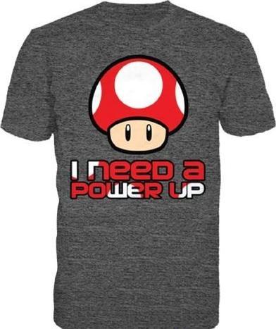 Actual product image Bioworld Nintendo - I Need a Power-up - XL size (XL)