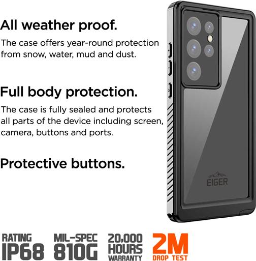 Actual product image Eiger Avalanche Case (Samsung Galaxy S24 Ultra)