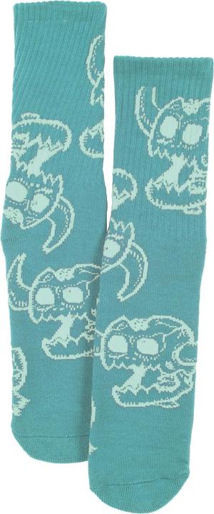 Actual product image Toy Machine Monster Skull Socks (One size)