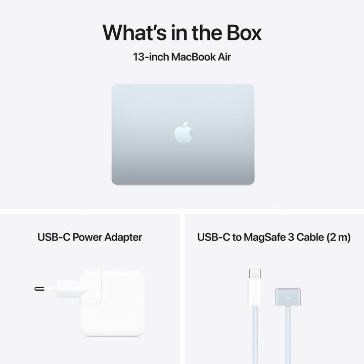 Produktbild Apple MacBook Air – 2025 (13.60", M4, 16 GB, 2000 GB, DE)
