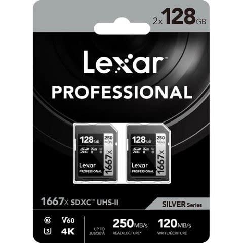 Immagine prodotto Lexar Professional (128 GB, SDXC, U3, UHS-II)
