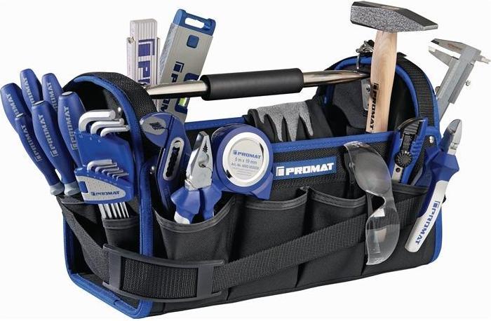 Image du produit Nordwest Handel AG PROMAT Pochette à outils Universal 27 pièces (27 pièces)