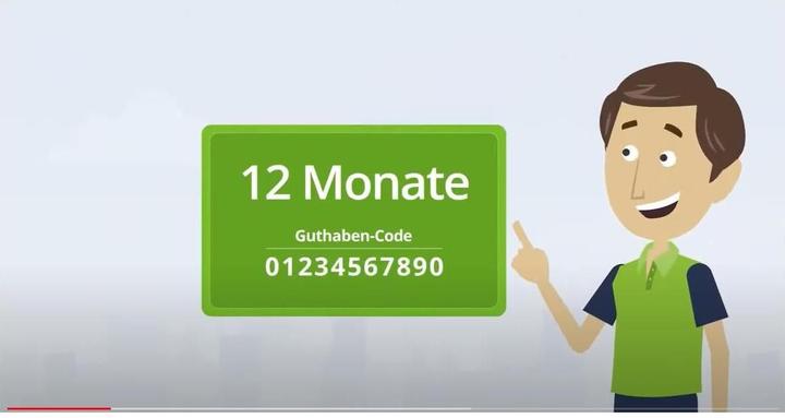 Produktbild Freenet Guthabenkarte 12 Monate (DVB-T2)