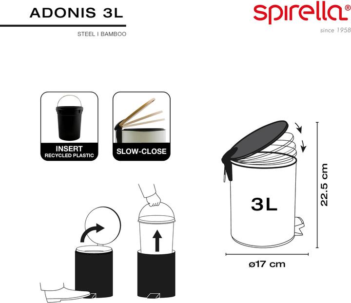 Image du produit spirella Adonis (3 l)