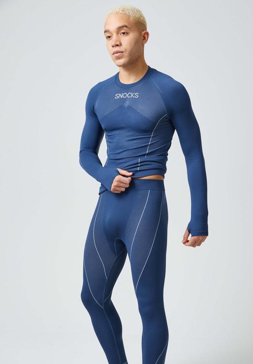 Actual product image Snocks Men's thermal underwear with thumb hole (L)