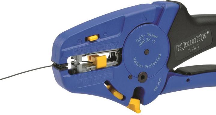 Produktbild Klauke Cable stripping tool 0.03 - 16mm2, incl (200 mm)