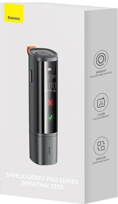 Actual product image Baseus Electronic Breathalyzer SafeJourney Pro (Grey)