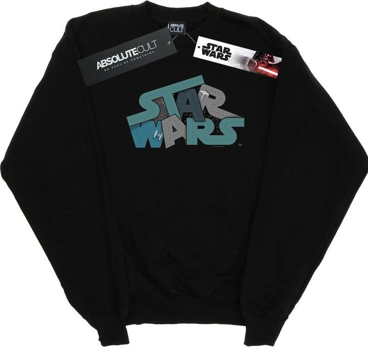 Star Wars Death Star Jumble Logo Sweatshirt